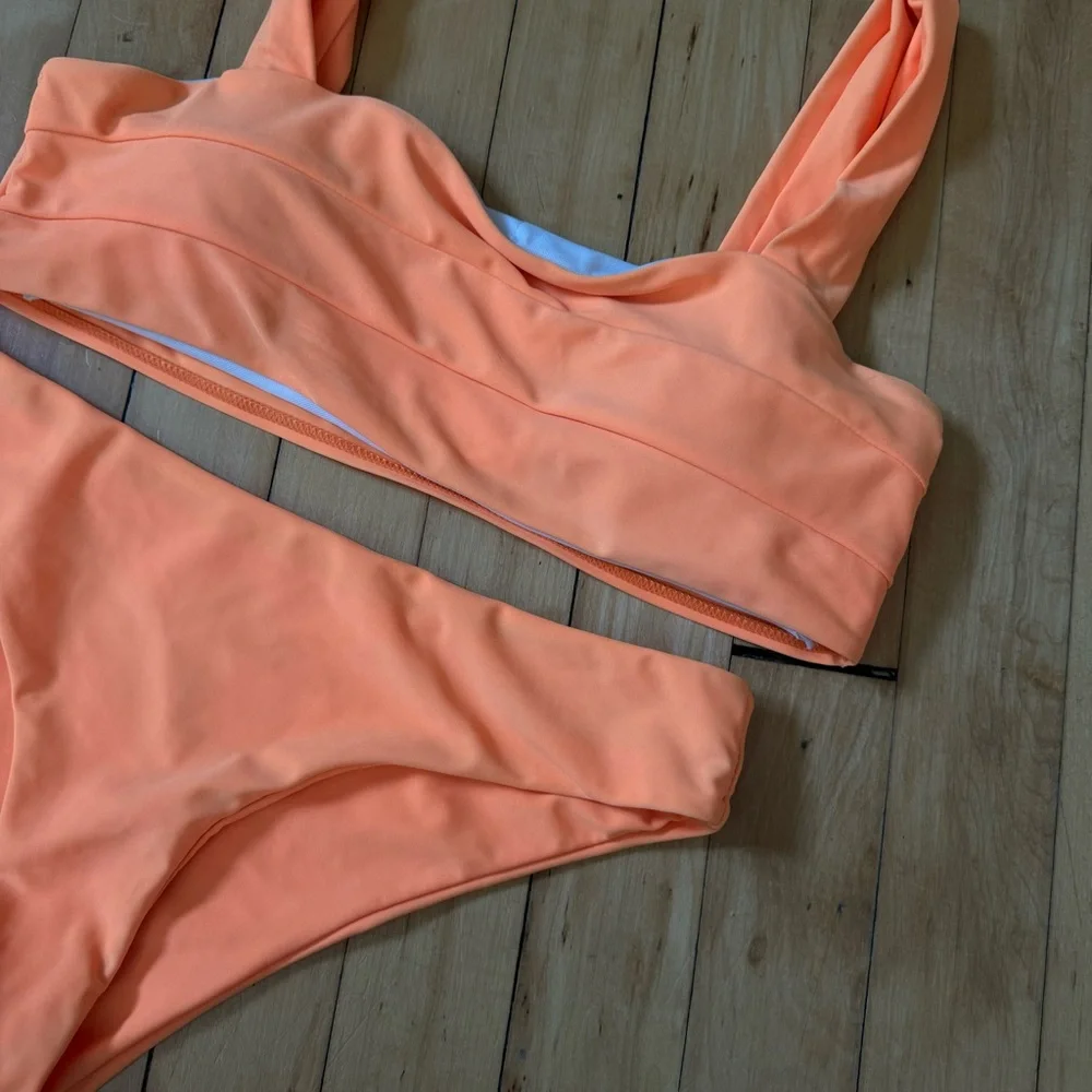 Zaful orange bikini - Picture 3 of 6
